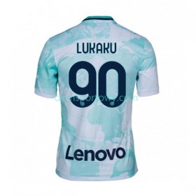Koszulka Inter Mediolan Romelu Lukaku 90 Wyjazdowe Koszulki Piłkarskie 2022-2023 Krótki Rękaw